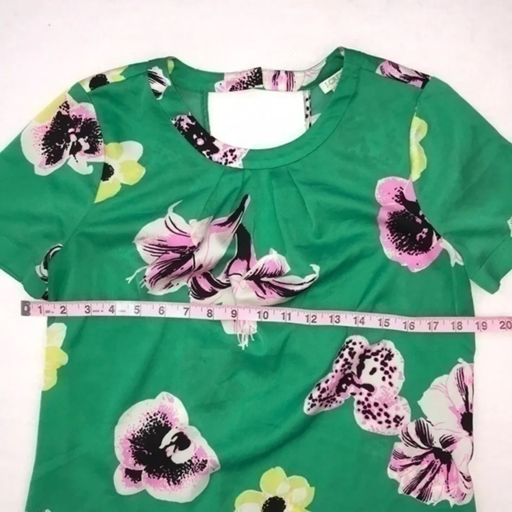 J. Crew Floral Blouse